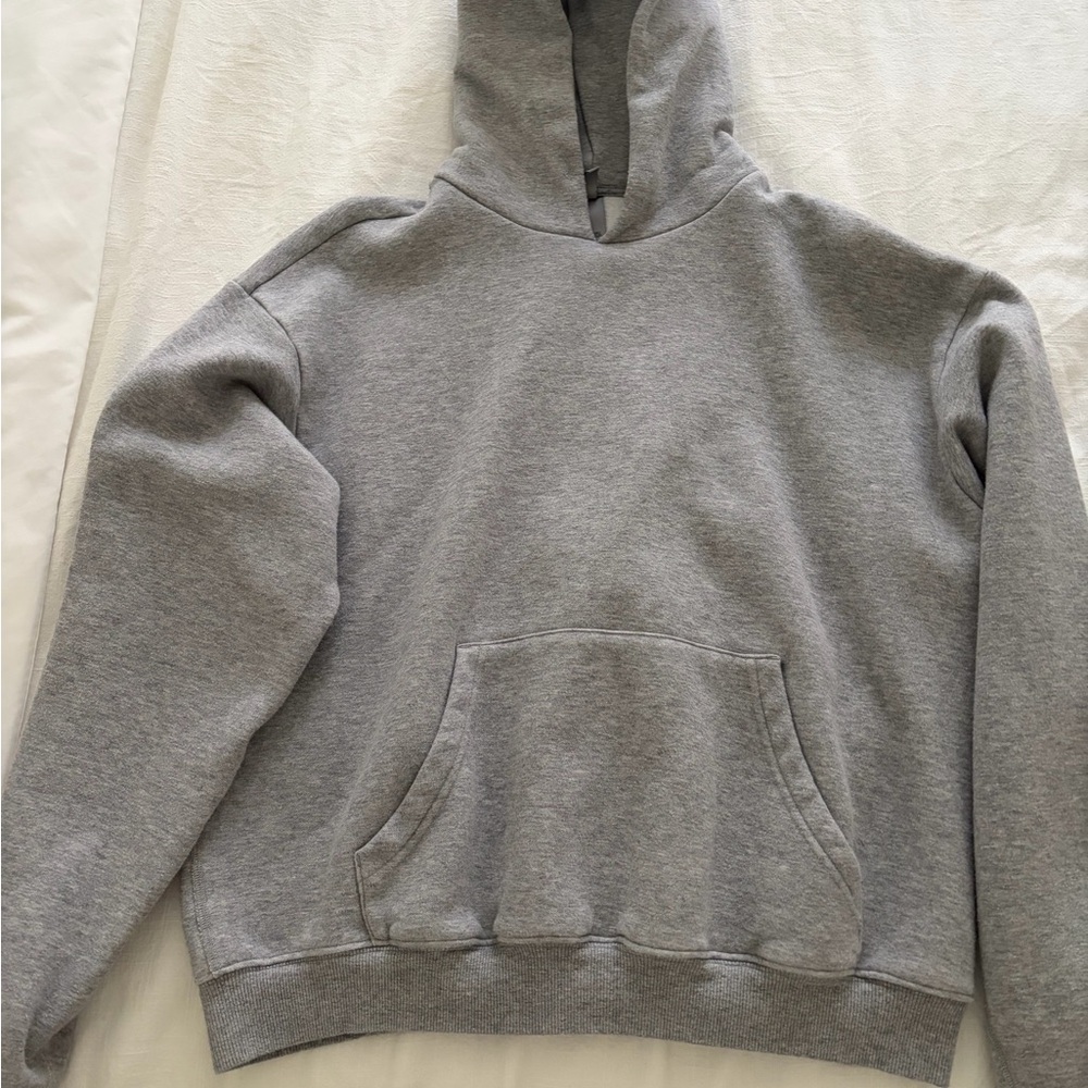 SKIMS Heather Gray Women's Hoodie